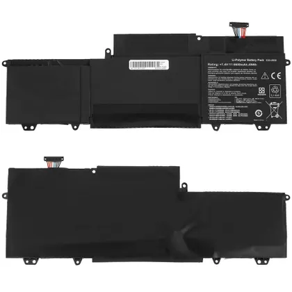 фото, Батарея для ноутбука ASUS C23-UX32 (UX32A, UX32VA, UX32VD, UX32LA, UX32LN, U38N) 7.4V 6600mAh 49Wh Black