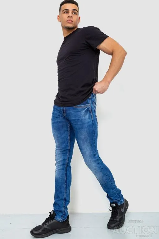 Купити Джинсы мужские, цвет синий, 243R4034