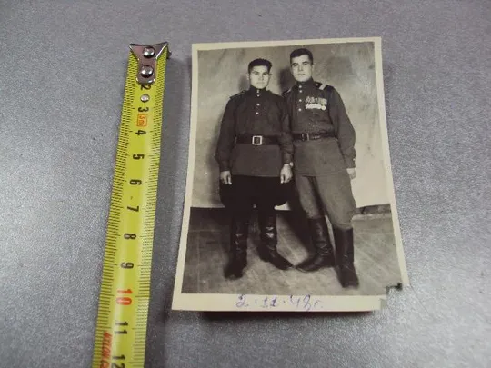 фотография послевоенная фронтовик медали орден славы 1948 №5308 Ціна