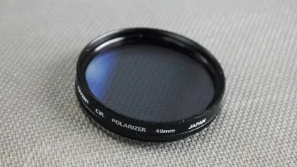 фото, Tiffen Cir. Polarizer 49mm. поляризационный светофильтр 100% оригинал Japan