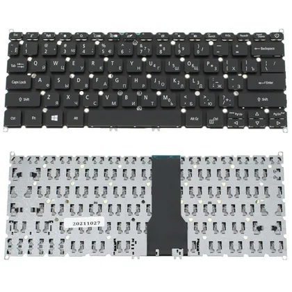 фото, Клавіатура для ноутбука ACER (AS: SF314-54) rus, black, без фрейма