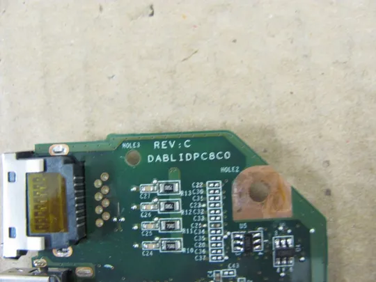 №197-10 плата USB LAN DABLIDPC8C0 для TOSHIBA L50-B оригінал Продаж