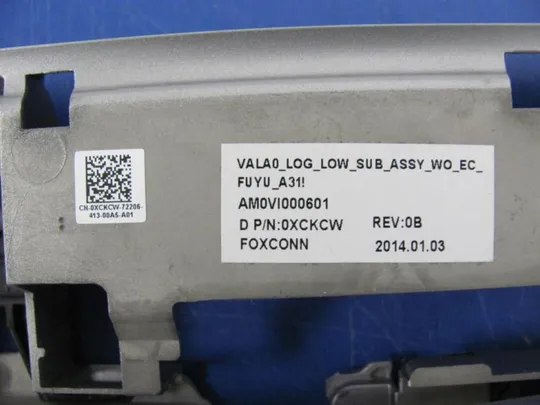 №162-1 Кришка дно піддон корпуса 0XCKCW AM0VI000601 для Latitude E6540 оригінал З аукціону