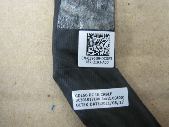 667-16 роз&#039;єм живлення 0396D9 DC301017E00 DC301017D00 для Dell Inspiron G15 5510 5511 5515  5520 5521 5525 оригінал Де купити