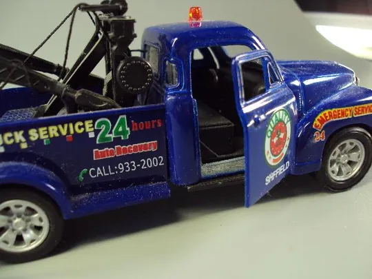 машинка эвакуатор Emergency service 24 Qualyti Shffield Китай высота 6 см, длина 14,5 см №11092 Інтернет-аукціон