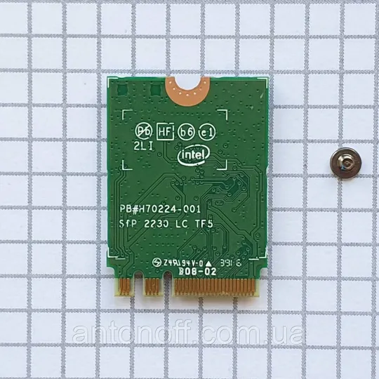 Купити Wi Fi модуль Intel 8260NGW / Dell Latitude E7270 / Anatel 2607-15-2198 для ноутбука оригінал