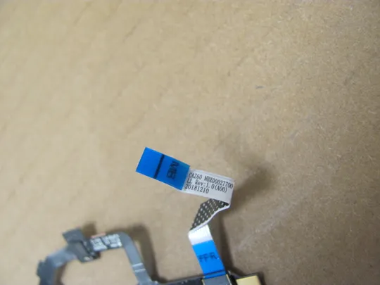 754-44 кнопка вкл з сканером відбитку 08G74W NBX00027700  для Dell XPS13 9370 XPS 13 7390 оригінал Де купити