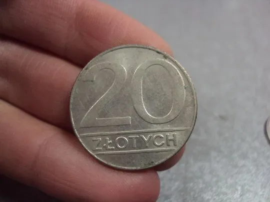 Купити монета польша 20 злотых 1990 №9724