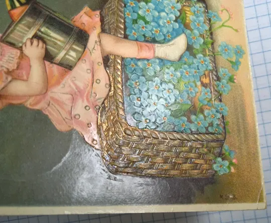 Купити Поштова картка З Новим роком 1911 рік Бельгія Ja07