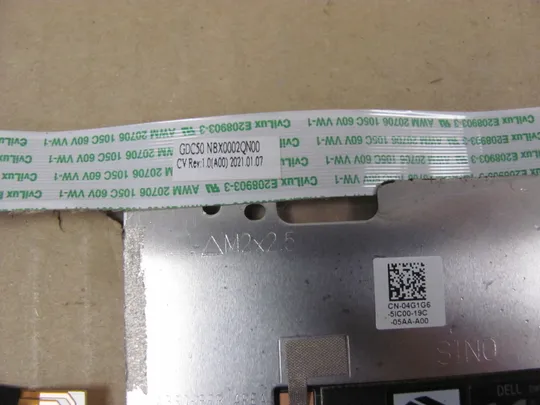 750-6 тачпад 0GDKDK NBX0002QN00 для DELL Latitude 7520 E7520 оригінал Інтернет-аукціон