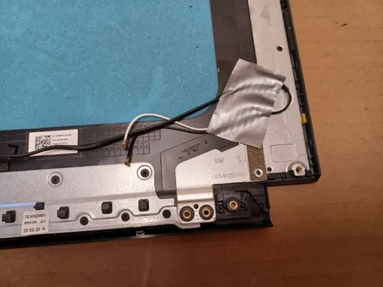 номер1054-1 кришка матриці 0684XF AP3ZZ000611 03G8F3 AP3ZZ000602 для Dell G15 5530 5535  Кришка дисплея Тильна кришка Корпус матриці Верхня кришка matrix cover Top Case LCD Cover Rear Lid Back Cover Housing Cabinet оригінал Інтернет-аукціон