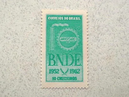фото, Поштова марка Бразилія 1962 рік **