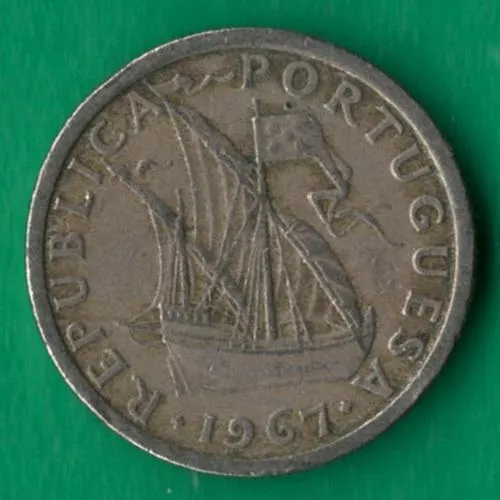 Купити 2,5 ескудо 1967 року Портуґалія [КВ]