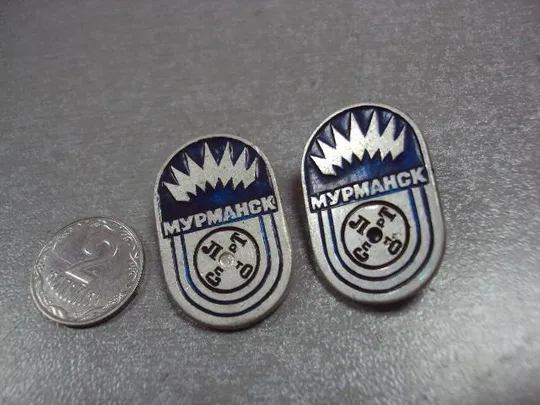 знак мурманск спортлото лот 2 шт №10320 Ціна