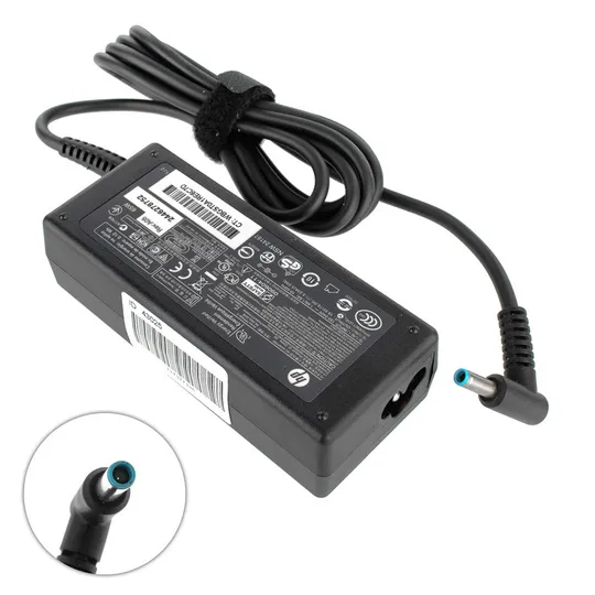 Купити Оригінальний блок живлення для ноутбука HP 19.5V, 3.33A, 65W, 4.5*3.0-PIN, black, RECTANGULAR