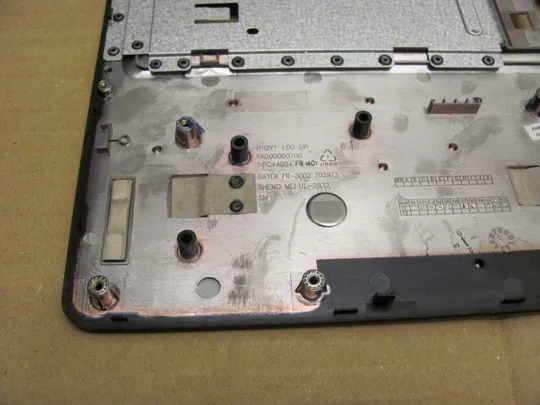 547-3 Кришка панель палмрест тачпад AP0HB000600 для LENOVO IdeaPad Y570 Y575 оригінал в Україні
