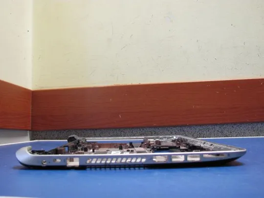 №114-20 Кришка (дно, корито, піддон) корпуса 3IU86TP003 для HP Pavilion 15-n оригінал Недорого