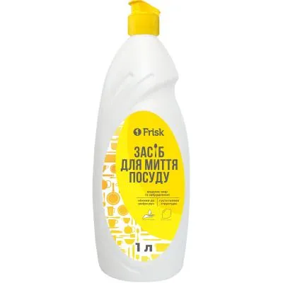 Средство для ручного мытья посуды Frisk Лимон 1 л (4820197120284) Ціна