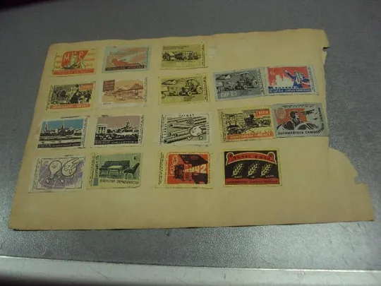 этикетки спичечные микс лот 40 шт №13527м Ціна