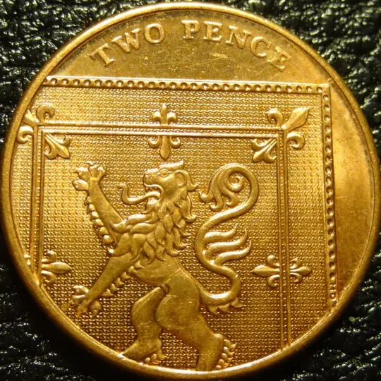 2 пенси 2014 Британія Ціна