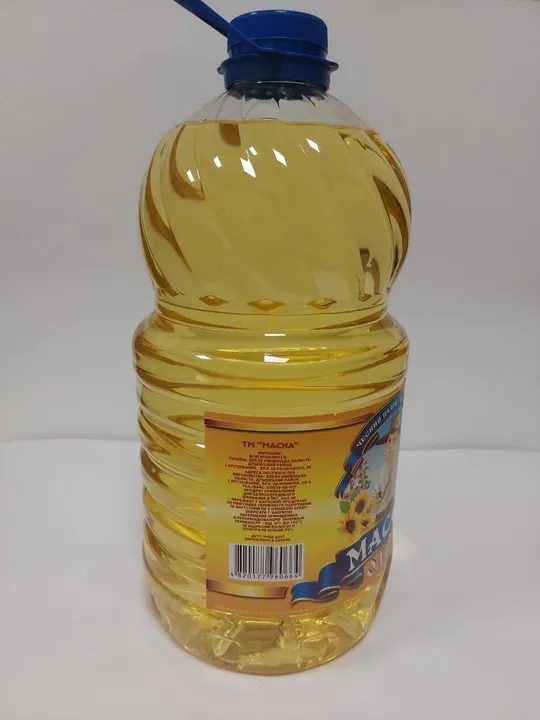 Олія соняшникова "Масна" Рафінована Дезодорована виморожена Марки "П", 5 л Продаж