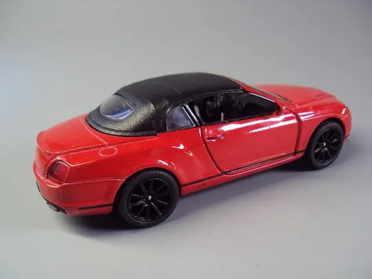 машинка kinsmart bentley continental 2010 supersports convertible 1:38 Китай длина 12,8 см №9477 Продаж
