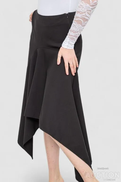 Юбка однотонная, цвет черный, 244R270 З аукціону