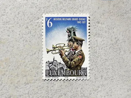 фото, Поштова марка Люксембург 1978 рік **