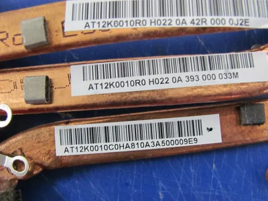 номер0030-15 Термотрубка охолодження AT12K0010R0 AT12K0010C0 для Aspire E1-570 E1-572 оригінал Продаж