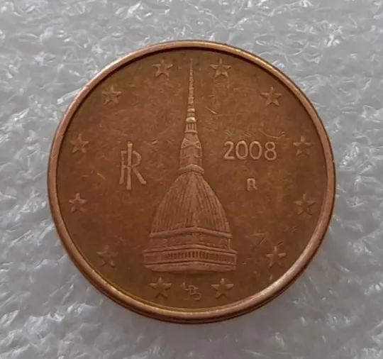 (3009) 2 євроценти 2008 Італія (2 евроцента 2008 Италия) Ціна