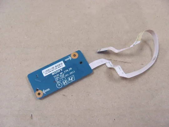 Купити 641-37 Плата Sim Reader 1P-110CJ01-2011 для Sony Vaio VPCSE PCG-41414M оригінал