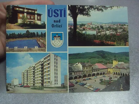 Купити открытка усти-над-орлици Okres Ústí nad Orlicí чехия №912