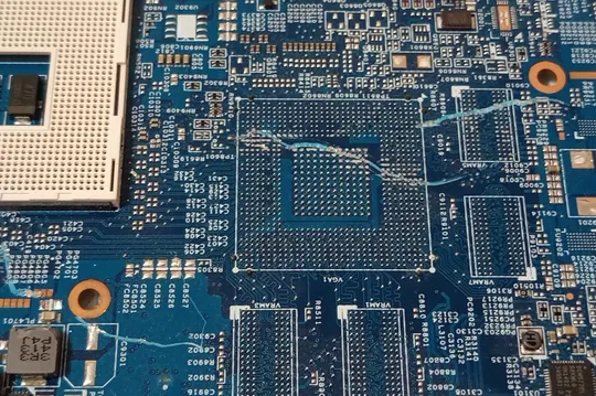 Материнська плата з ноутбука ACER TravelMate P653 48.4UP01.011 (пошкоджена) Продаж