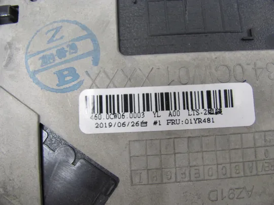 номер0666-32 Кришка панель палмрест 460.0CW06.0003 01YR481 для Lenovo Thinkpad T580 P52S  оригінал в Україні