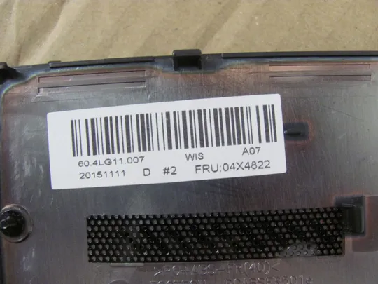 номер0110-1 сервісна кришка 04X4822 60.4LG11.007 для Lenovo Thinkpad L440 L540 стан нового Оригінал Продаж