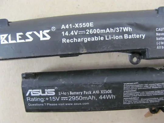 Купити Оригінал АКБ, Акумуляторна батарея,  живлення, Оригінальна батарея, battery A41-X550E 14.4V 37WH 15V 44WH для ASUS K750 X450 X751 X750 F750 R750