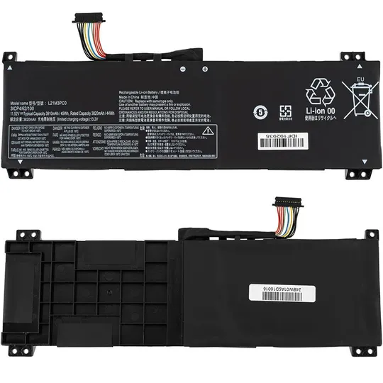 Батарея для ноутбука LENOVO L21M3PC0 (IdeaPad Gaming 3 15IAH7, 15ARH7) 11.52V 3910mAh 45Wh Black Ціна