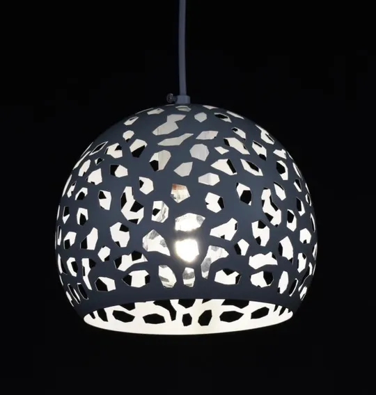 Люстра подвесная на 1 лампочку 27802 Белый 25-200х20х20 см. Недорого