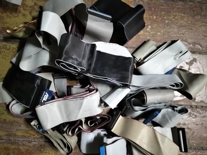 фото, Мега лот кабелів IDE floppy 23 шт