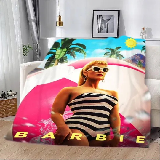 Плед 3D Барби Мода и стиль 2837_B 13104 135х160 см Ціна