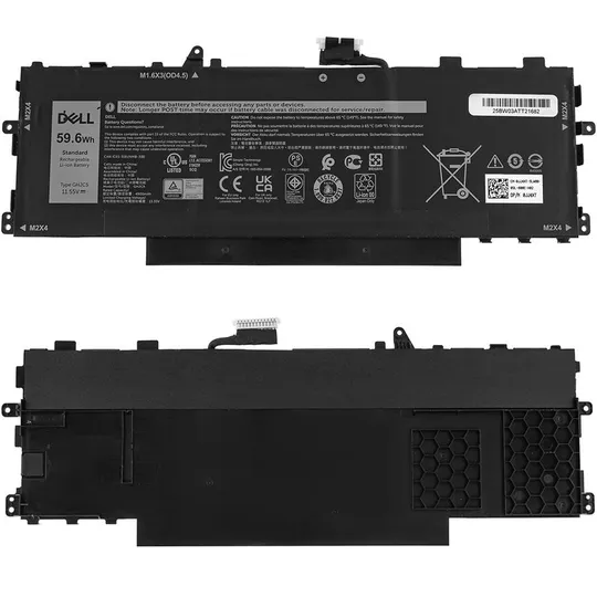 Оригінальна батарея для ноутбука DELL GHJC5 (Latitude 9420) 11.55V, 59.6Wh, Black Ціна