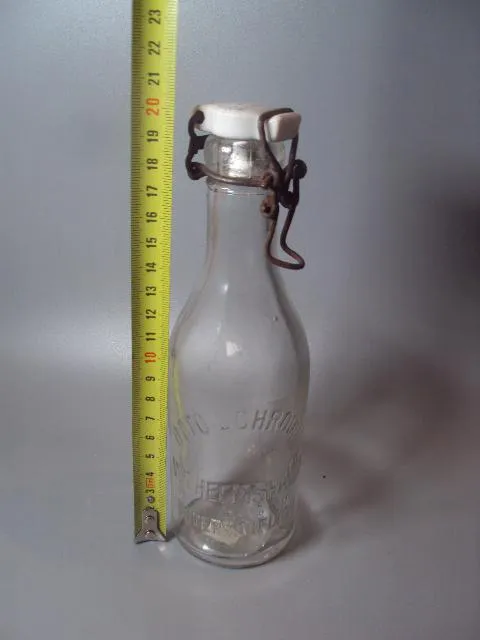 Купити бутылка otto schroder wilhelmshaven unverkauelich с фарфоровой пробкой высота 20 см 0,25 л (№ 1234)