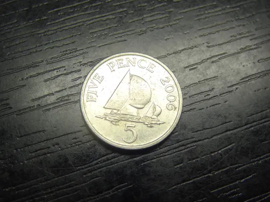 5 пенсів 2006 Гернсі Ціна