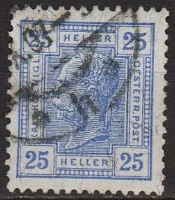 фото, 1906 - Австрія - Стандарт 25 Mi.137 _гаш