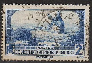 фото, 1936 - Франція - Млин А.Доде Mi.315 _гаш