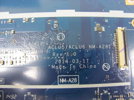 732-7 материнська плата ACLU5/ACLU6 NM-A281 для Lenovo IdeaPad G50-45 оригінал Інтернет-аукціон