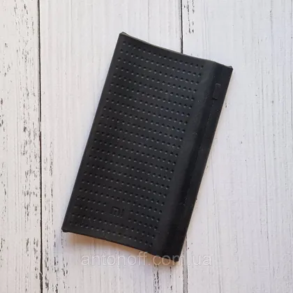 фото, Чохол кейс для Xiaomi Power Bank Case NBH-32-BA (20000mAh) силіконовий Чорний