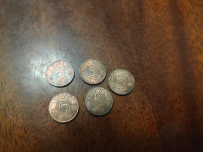 фото, Данія 5 ере 1977