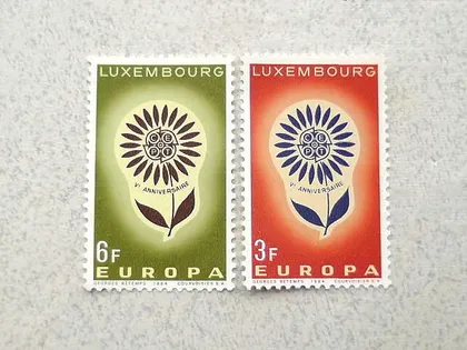фото, Серія поштових марок Люксембург " Єропа СЕРТ " 1964 рік **