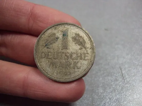 Купити монета германия 1 марка 1992 №8768